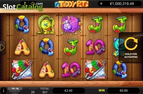 Οθόνη2. Teddy Pets Κουλοχέρης 