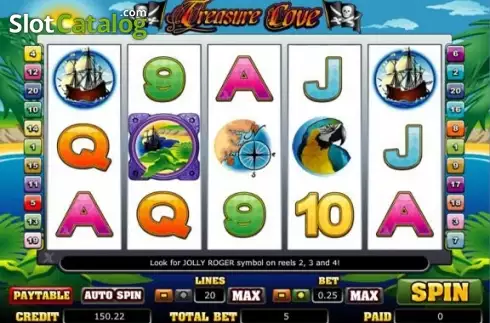 Treasure Cove (Bwin.Party) Λογότυπο Treasure Cove (Bwin.Party) Λογότυπο