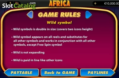 Οθόνη5. Africa (bwin.party) Κουλοχέρης