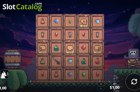 Οθόνη2. Pixel Pirate Κουλοχέρης 