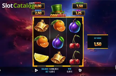 Οθόνη2. Coin Blitz (CG Games) Κουλοχέρης