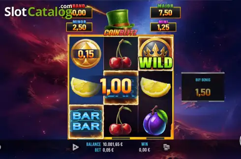 Οθόνη3. Coin Blitz (CG Games) Κουλοχέρης