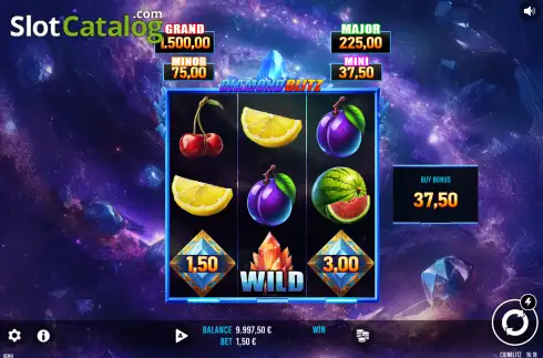 Οθόνη2. Diamond Blitz (CG Games) Κουλοχέρης