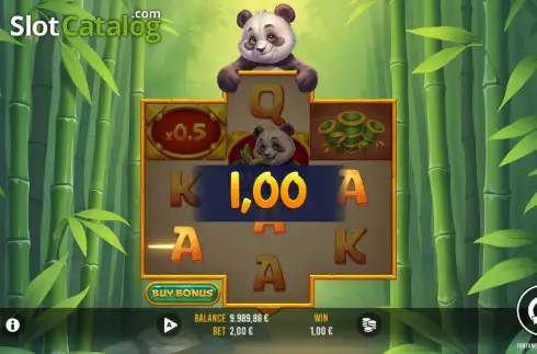 Οθόνη3. Fortune Panda (CG Games) Κουλοχέρης 