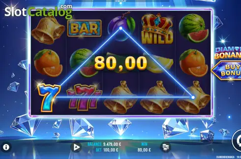 Οθόνη3. Diamond Bonanza (CG Games) Κουλοχέρης 