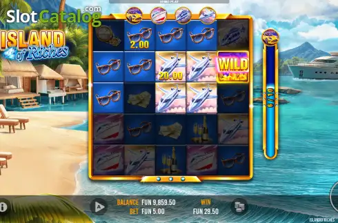 Οθόνη3. Island of Riches Κουλοχέρης 