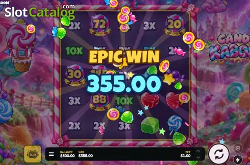 Οθόνη3. Candy Kaboom Κουλοχέρης