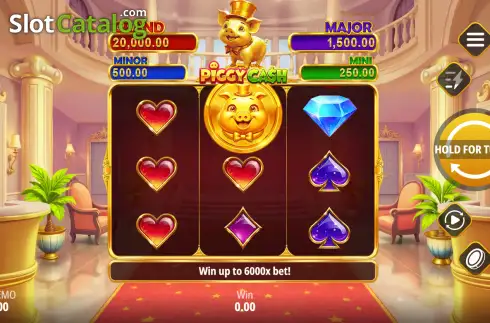 Οθόνη2. Piggy Cash: Hold and Win Κουλοχέρης