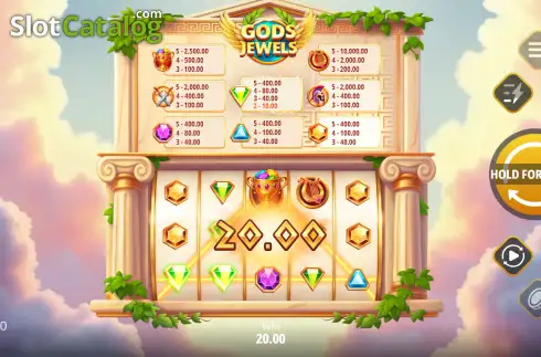 Οθόνη3. Gods Jewels Κουλοχέρης