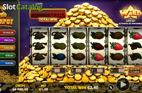 Οθόνη3. Star Fruit 4 Player Κουλοχέρης 