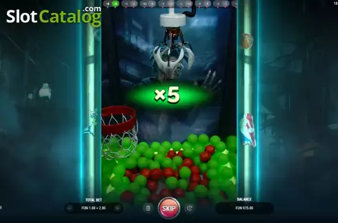 Οθόνη3. Zombie Basketball Claw Κουλοχέρης