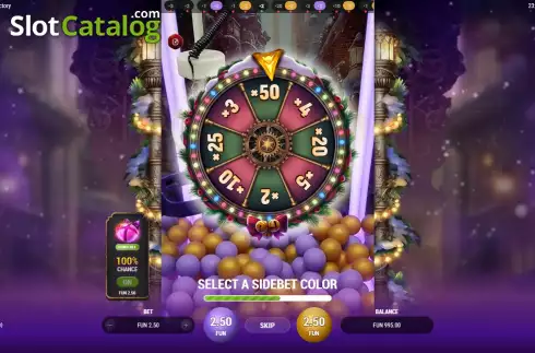 Οθόνη3. Santa Claw Factory Κουλοχέρης 