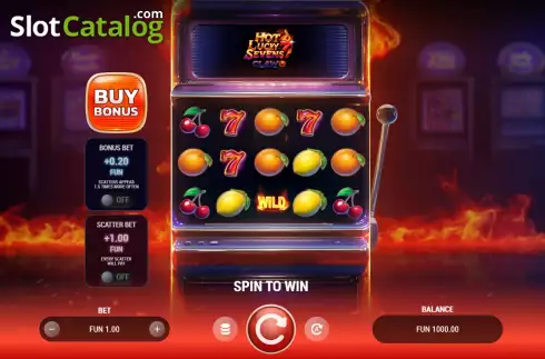 Οθόνη2. Hot Lucky Sevens Claw Κουλοχέρης 