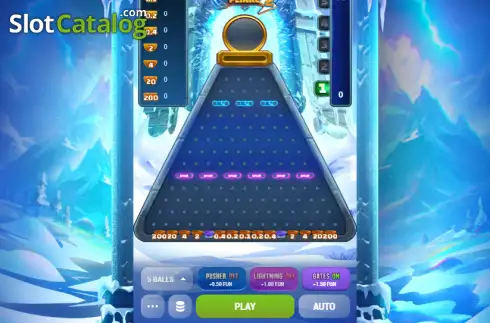 Οθόνη2. Thunder Plinko 2 Κουλοχέρης