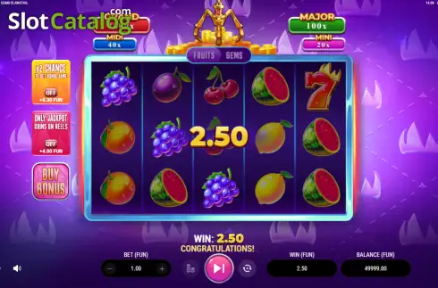 Οθόνη3. Fruits or Gems: Clawctail Κουλοχέρης