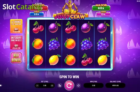 Οθόνη2. Juicy Claw Κουλοχέρης