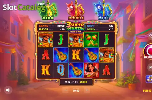 Οθόνη2. 3 Super Pinatas Κουλοχέρης