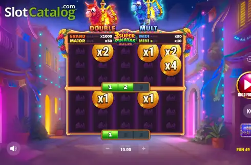 Οθόνη3. 3 Super Pinatas Κουλοχέρης