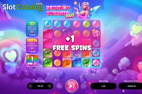Οθόνη3. Rainbow Bonanza 2000 Κουλοχέρης