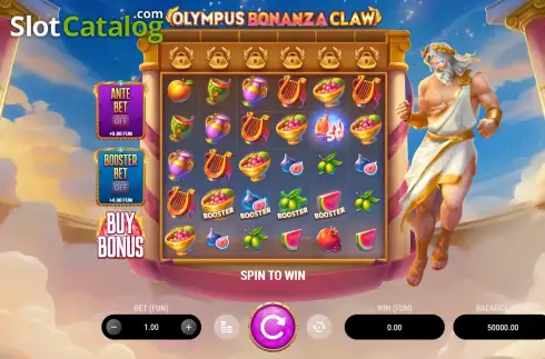 Οθόνη2. Olympus Bonanza Claw Κουλοχέρης 