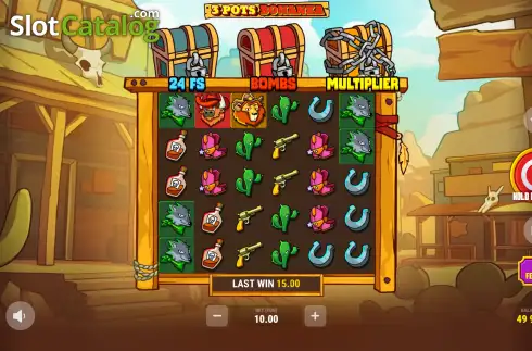 Οθόνη2. 3 Pots Bonanza Κουλοχέρης