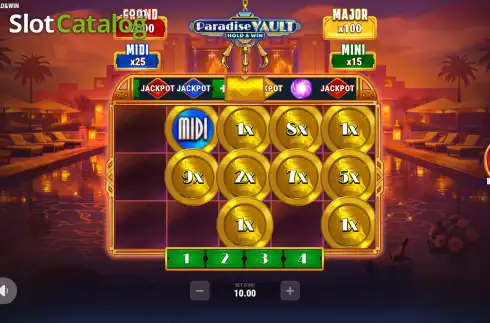 Οθόνη3. Paradise Vault Κουλοχέρης