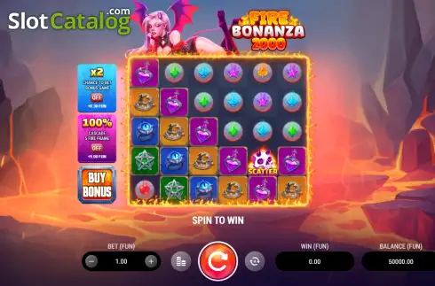 Οθόνη2. Fire Bonanza 2000 Κουλοχέρης