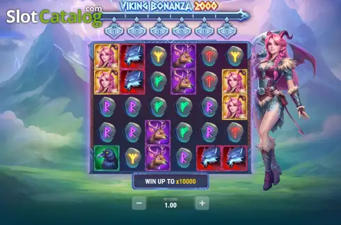 Οθόνη2. Viking Bonanza 2000 Κουλοχέρης 