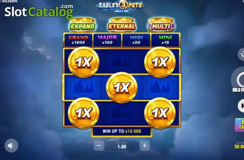 Οθόνη2. Eagle's 3 Pots Κουλοχέρης