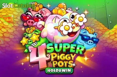 4 Super Piggypots Λογότυπο 4 Super Piggypots Λογότυπο