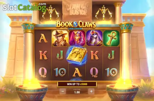 Οθόνη2. Book of Claws: Lock&Choose Κουλοχέρης