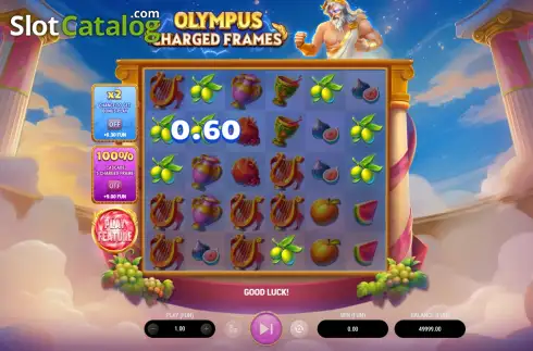 Οθόνη3. Olympus: Charged Frames Κουλοχέρης