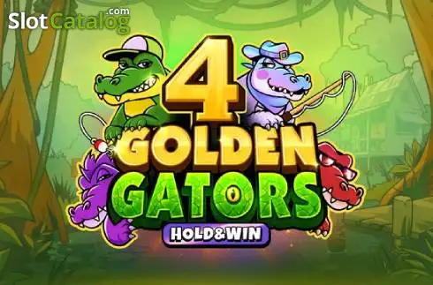 4 Golden Gators: Hold&Win Κουλοχέρης 