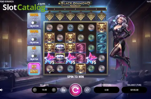 Οθόνη2. Black Diamond Bonanza Κουλοχέρης