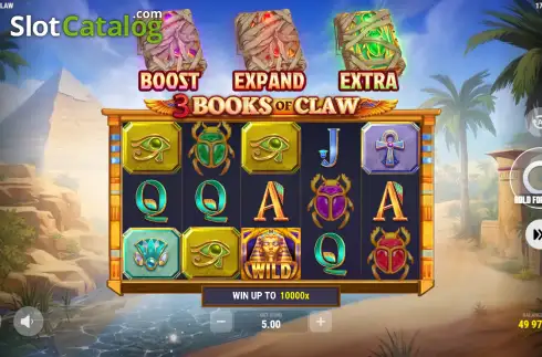 Οθόνη2. 3 Books of Claw Κουλοχέρης
