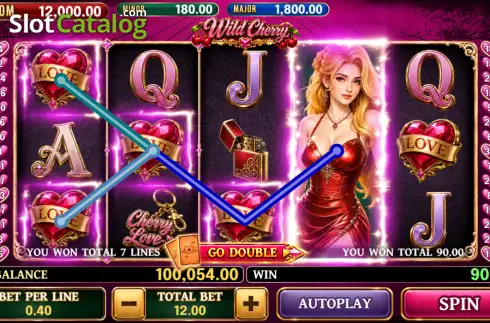 Οθόνη3. Wild Cherry (ClotPlay) Κουλοχέρης