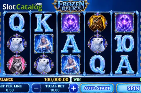 Οθόνη2. Frozen Relics Κουλοχέρης 