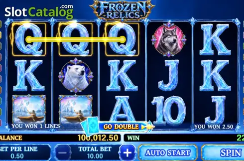 Οθόνη3. Frozen Relics Κουλοχέρης 