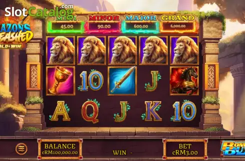 Οθόνη2. Amazons Unleashed (ClotPlay) Κουλοχέρης