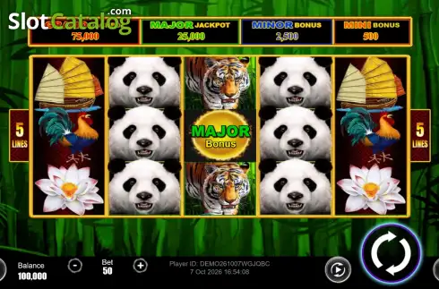 Οθόνη2. Panda Magic (ClotPlay) Κουλοχέρης