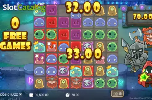 Οθόνη3. Bomb Bomb Slime Κουλοχέρης