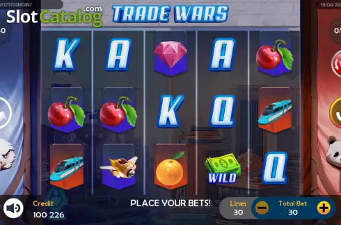 Οθόνη2. Trade Wars Κουλοχέρης