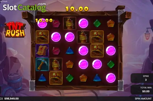 Οθόνη3. TNT Rush Κουλοχέρης