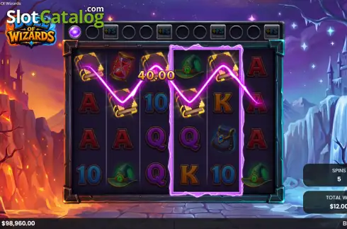 Οθόνη3. Duel of Wizards Κουλοχέρης 