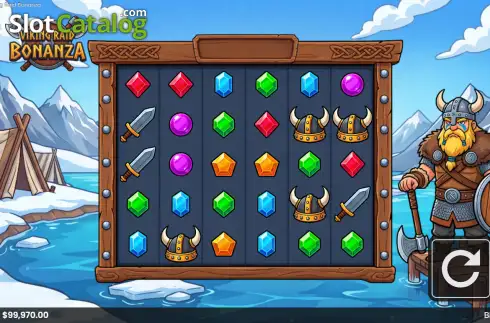 Οθόνη2. Viking Raid Bonanza Κουλοχέρης