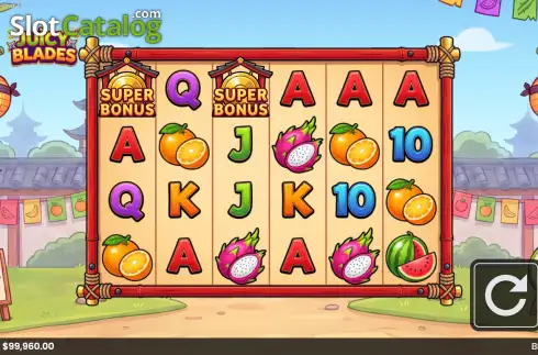 Οθόνη2. Juicy Blades Κουλοχέρης