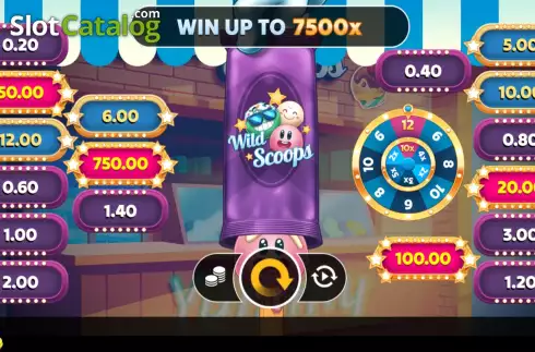 Οθόνη2. Wild Scoops - Tap n Cash Κουλοχέρης