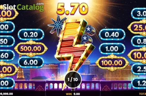 Οθόνη2. Lightning Fortunes Cashpots - Tap n Cash Κουλοχέρης