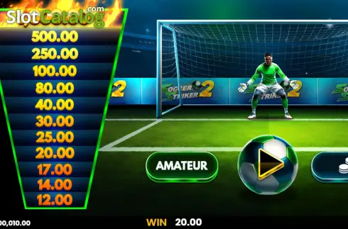 Οθόνη2. Soccer Striker 2 Κουλοχέρης 
