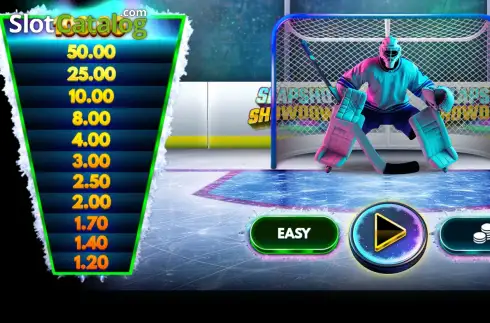 Οθόνη2. Slapshot Showdown Κουλοχέρης 